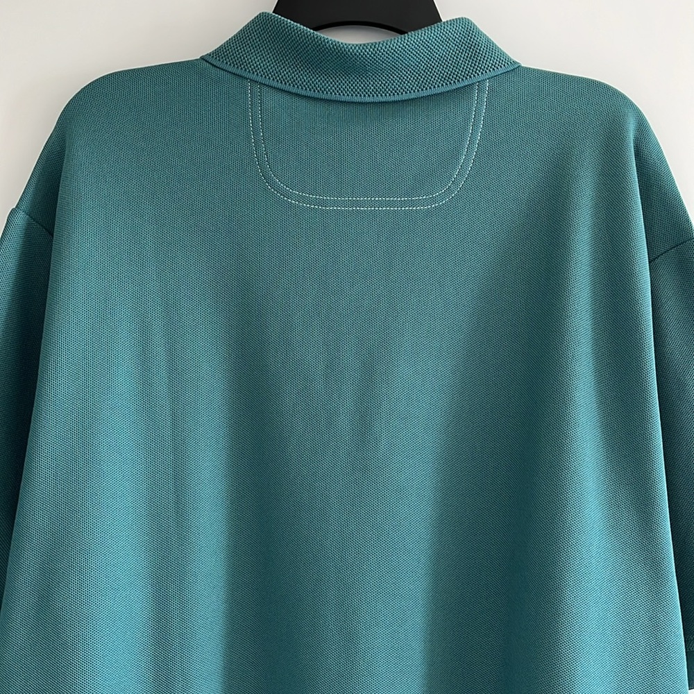 Tommy Bahama Green Polo Shirt Classic Design - Picture 5 of 11